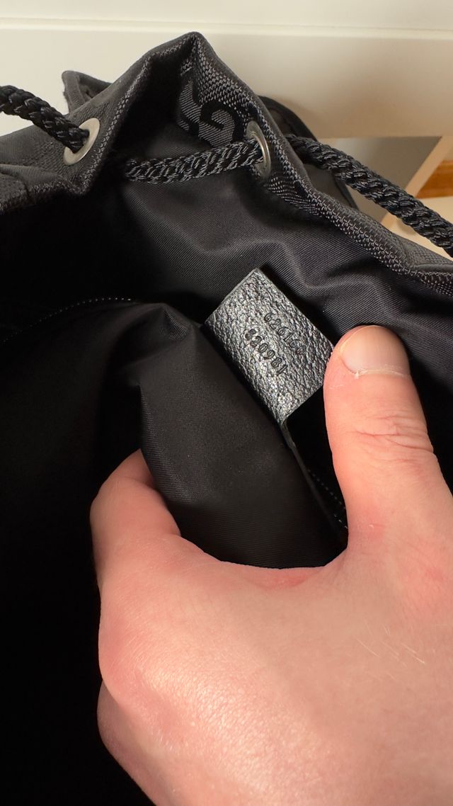 Mochila Gucci Off The Grid GG Negra