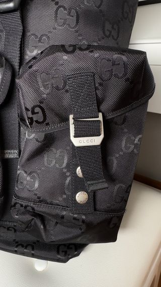 Mochila Gucci Off The Grid GG Negra