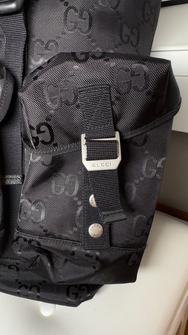 Mochila Gucci Off The Grid GG Negra