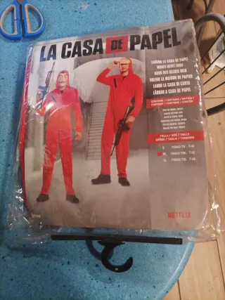 Disfraz La Casa de Papel Talla M/L 52