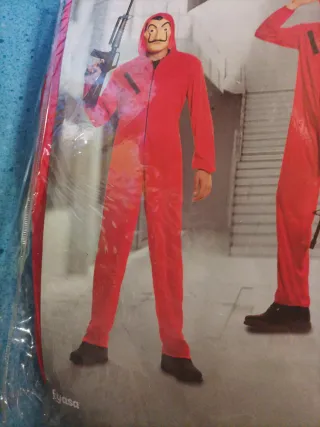 Disfraz La Casa de Papel Talla M/L 52