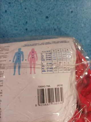 Disfraz La Casa de Papel Talla M/L 52