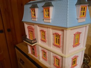 CASA PLAYMOBIL-MANSIÓN ROSA