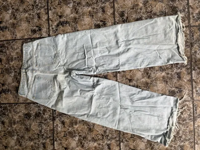 Pantalón vaquero mujer ancho