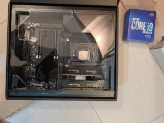 ASUS ROG MAXIMUS XII HERO +intel i9 10850k+16gbRAM