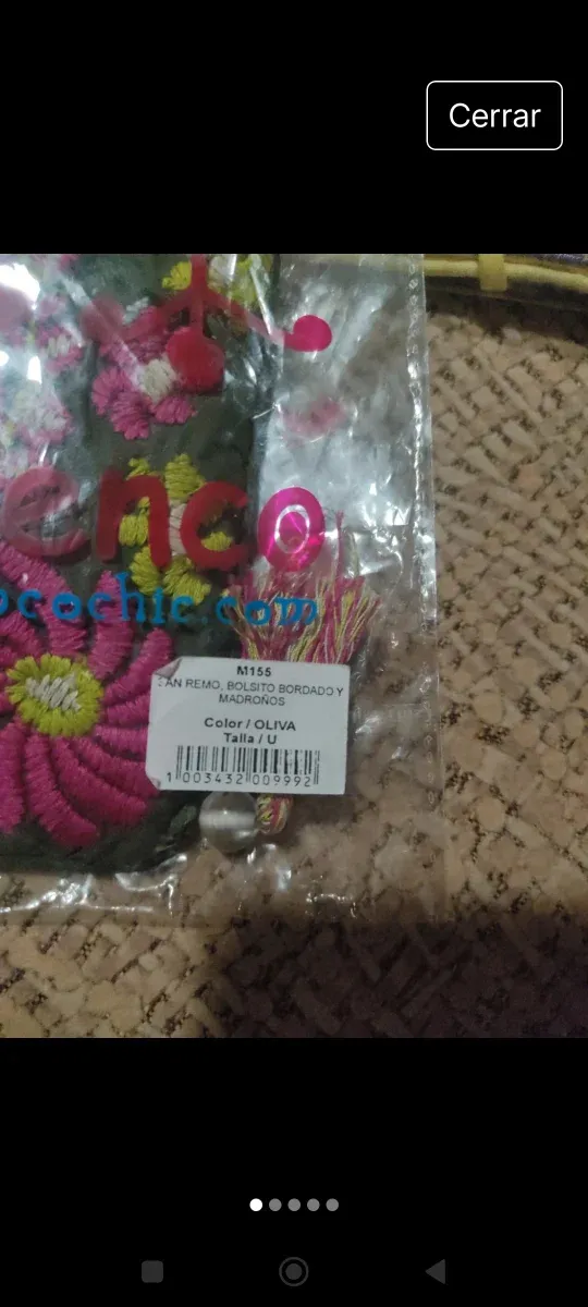 Bolsito Flamenco Bordado M155