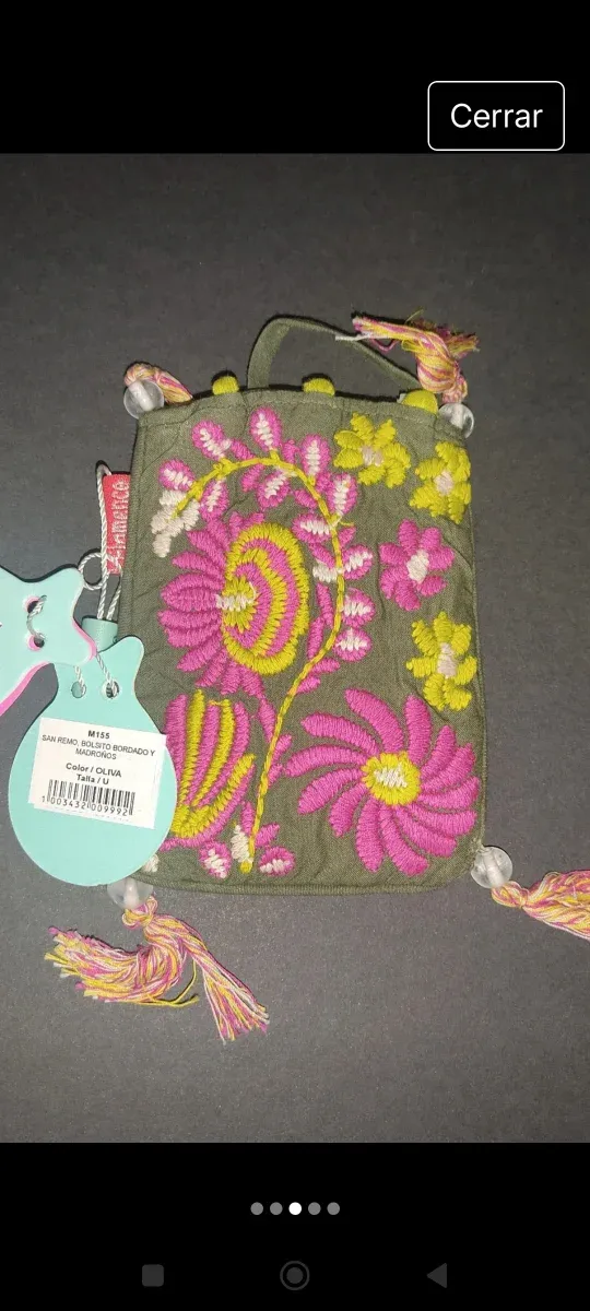 Bolsito Flamenco Bordado M155