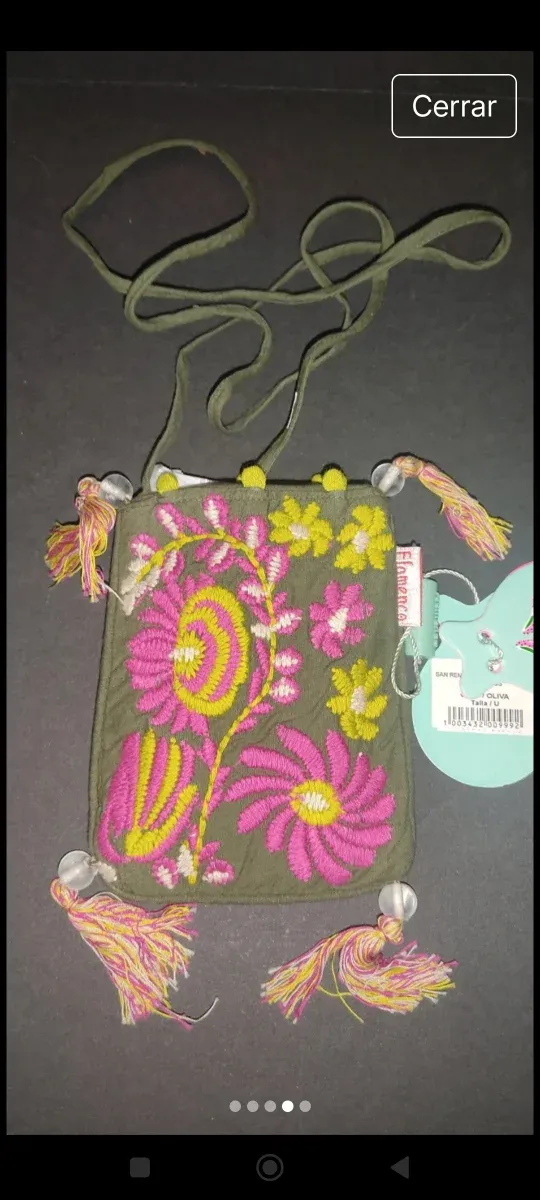 Bolsito Flamenco Bordado M155