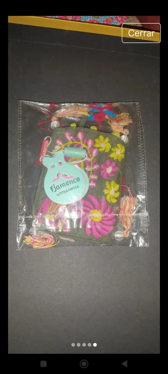 Bolsito Flamenco Bordado M155