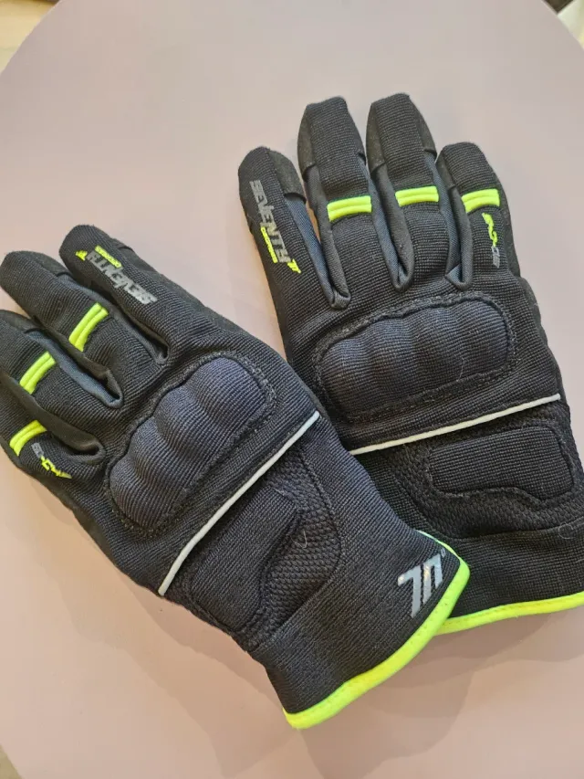 Guantes Moto Seventy Degrees Negro/Verde