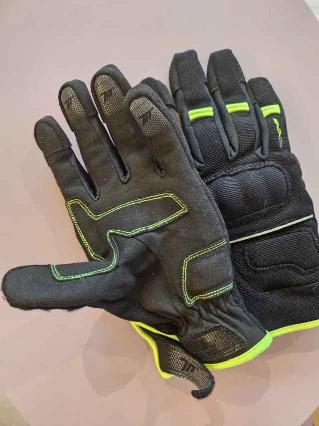 Guantes Moto Seventy Degrees Negro/Verde