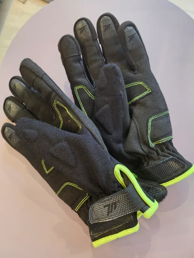 Guantes Moto Seventy Degrees Negro/Verde
