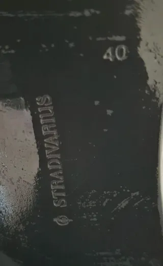 Botines negros Stradivarius piel