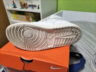 Zapatillas Jumpman Botín Blancas