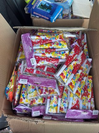 Pack de matracas y accesorios fiesta