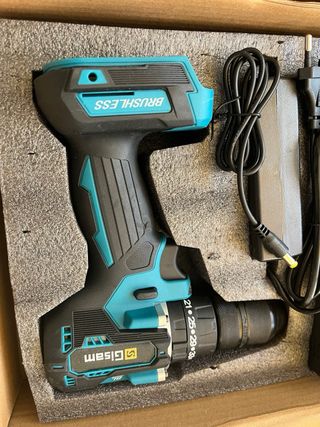 Taladro Gisam 198V con 2 Baterías