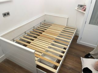 Cama nido extensible 90cm con 2 cajones