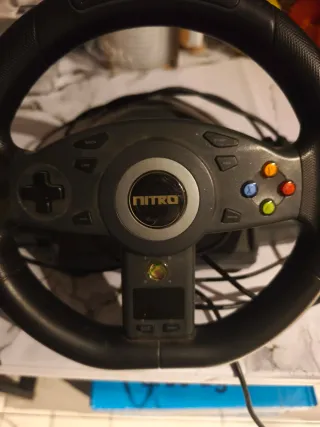 Volante y Pedales Xbox 360 Microsoft