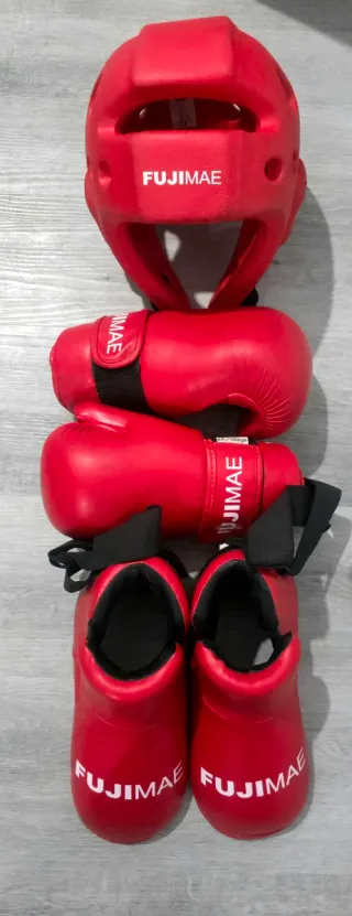 Pack Protecciones Fujimae ITF Talla S