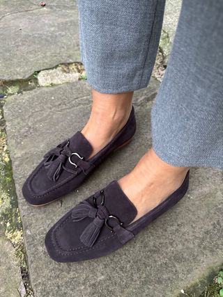 Mocasines Alma en Pena piel marrón T38