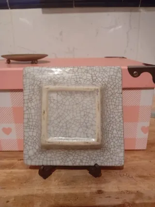 Plato decorativo cerámica frutas