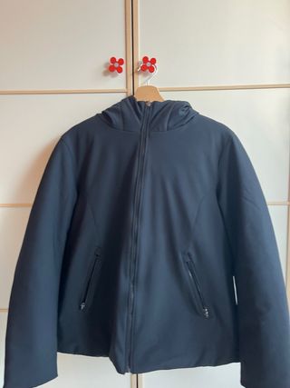 Giubbotto nero double-face