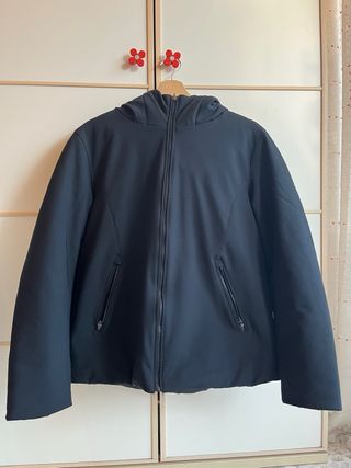 Giubbotto nero double-face