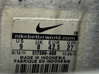 Nike Break Denim Mid Scarpe Blu Rosse