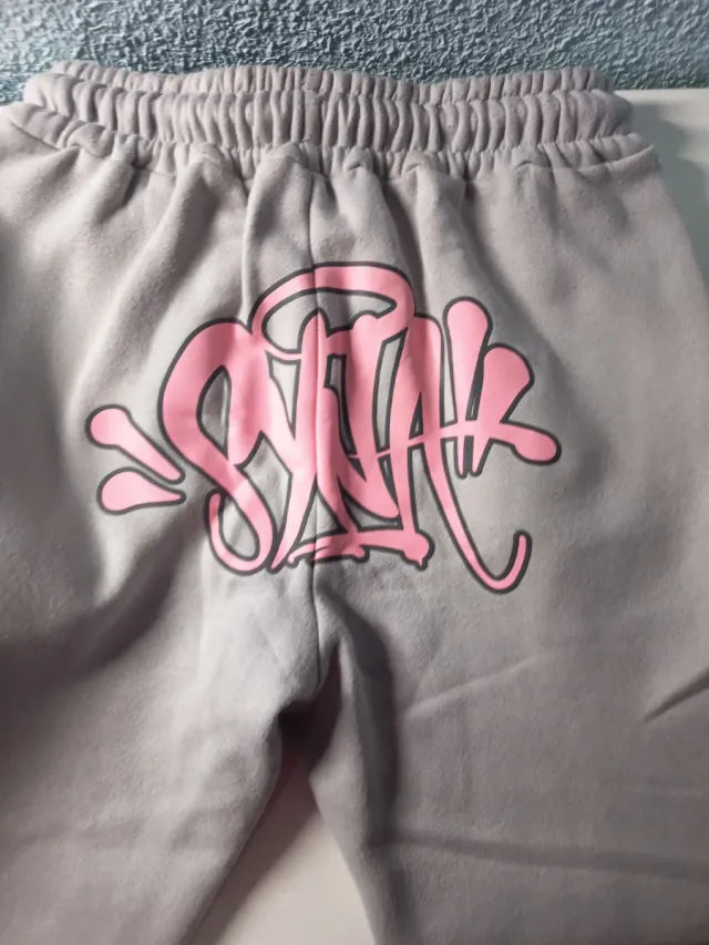 Chándal SynaWorld Talla M Gris y Rosa