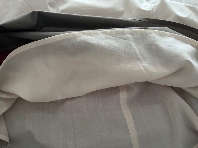 Vestido Trucco blanco y morado