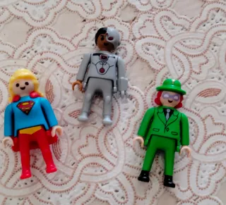 Set 3 Personaggi Playmobil Supereroi
