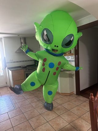 Disfraz Hinchable Alien Talla adulto