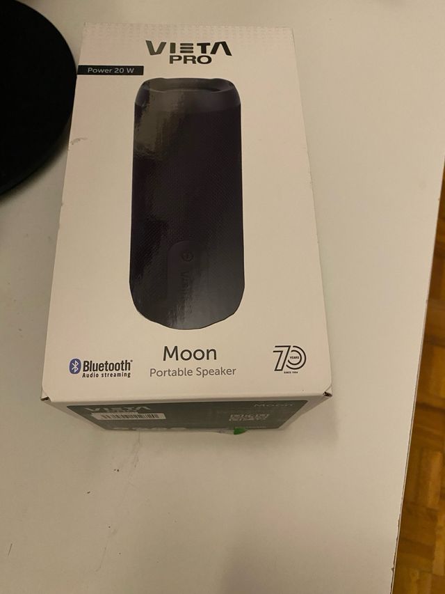 Altavoz Nuevo Vieta Pro Moon Portátil Negro