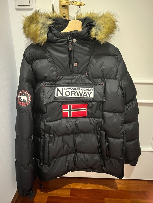 Abrigo Geographical Norway Negro Hombre TS