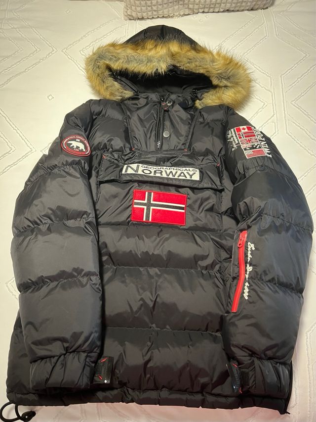 Abrigo Geographical Norway Negro Hombre TS