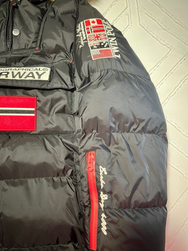 Abrigo Geographical Norway Negro Hombre TS