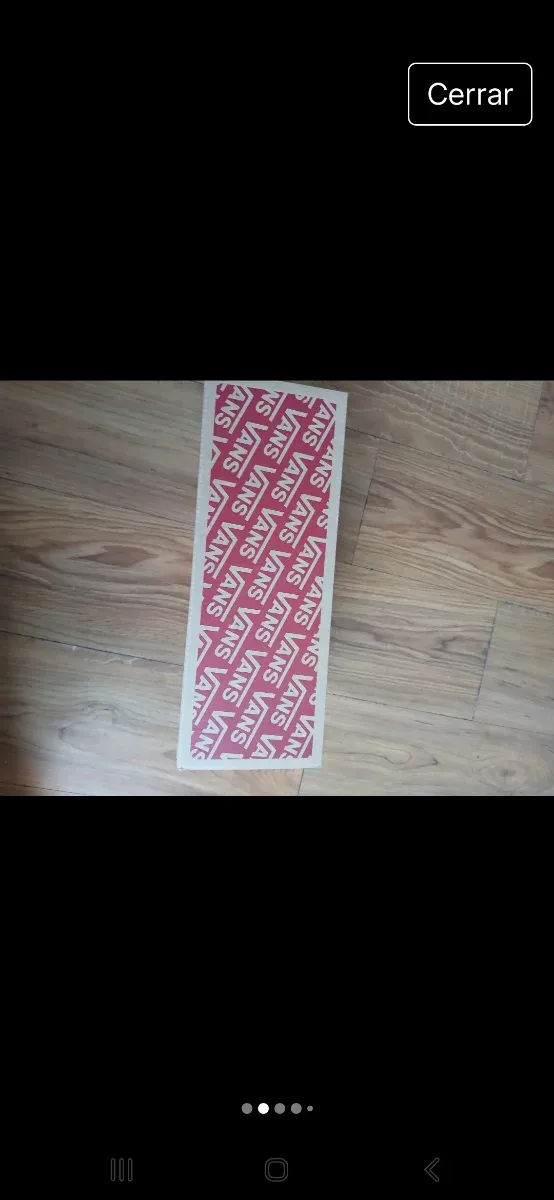 Vans Talla 38 Negras y Blancas