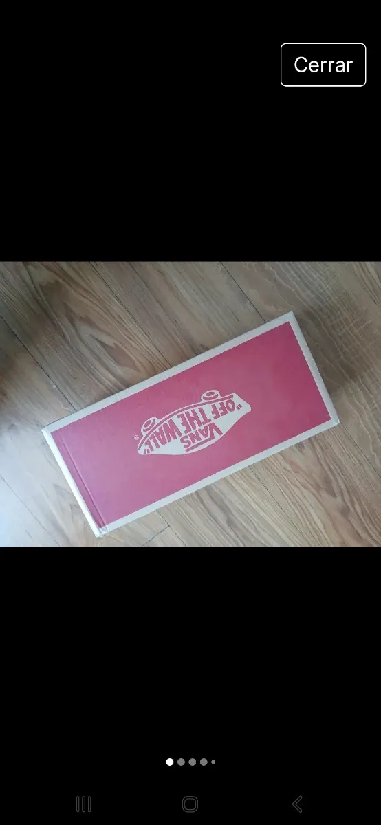 Vans Talla 38 Negras y Blancas