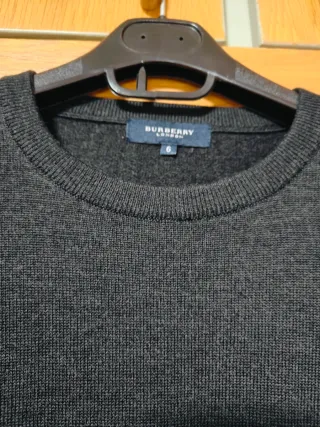Jersey Burberry Gris Talla M