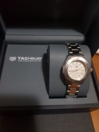 Reloj TAG Heuer Mujer Nuevo Plata aquaracer.