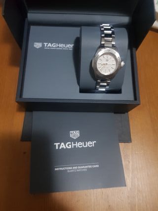 Reloj TAG Heuer Mujer Nuevo Plata aquaracer.