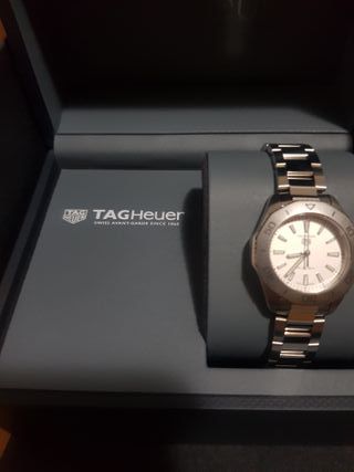 Reloj TAG Heuer Mujer Nuevo Plata aquaracer.