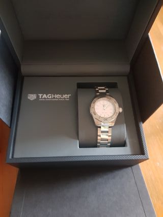 Reloj TAG Heuer Mujer Nuevo Plata aquaracer.