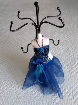 Joyero Muñeca Azul Sin Estrenar