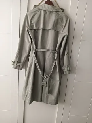 Gabardina Beige/Gris