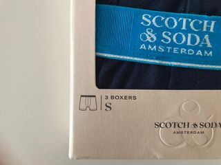 Scotch & Soda. Pack 3 bóxers. Talla S