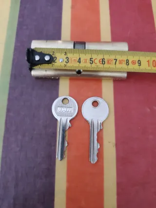 Bombín Cerradura Roper + 2 Llaves