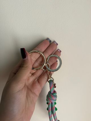 Llavero Tous Oso Verde Multicolor