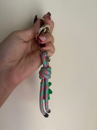 Llavero Tous Oso Verde Multicolor