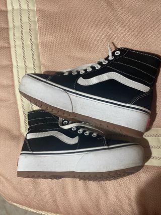 Vans Sk8-Hi Platform Zapatillas Negras